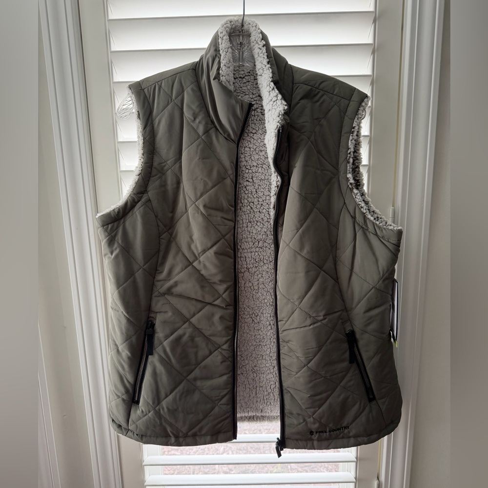 Men’s Reversible Vest Free Country Size L